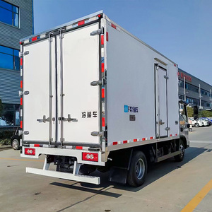 La Chine <span class=keywords><strong>prix</strong></span> moins cher 7 tonnes véhicules frigorifiques d'<span class=keywords><strong>occasion</strong></span> <span class=keywords><strong>camion</strong></span> réfrigérateur - Product Image 3