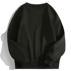 Sweat-shirt en coton de haute qualité pour femmes, décontracté, tricoté, imprimé avec un motif de lettres, logo personnalisé sur le devant, sweat-shirt pour femmes - Product Image 2