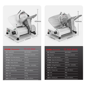 Affettatrice industriale commerciale affettatrice completamente automatica - Product Image 5