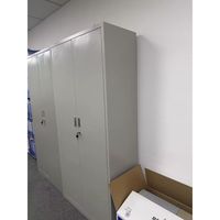 Archivador Comercial Modular de Acero y Hierro Moderno, Plegable y Ajustable, con Cerradura de Llave, para Almacenamiento de Archivos