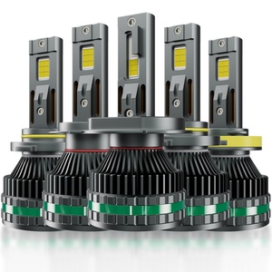 อุปกรณ์ตกแต่งรถยนต์ K18 หลอดไฟ LED รถยนต์ 240W ทองแดงคู่ สว่างพิเศษ สีขาว H11 หลอดไฟหน้า LED H1 H3 H7 Hb3 Hb4 H4 Canbus - Product Image 1