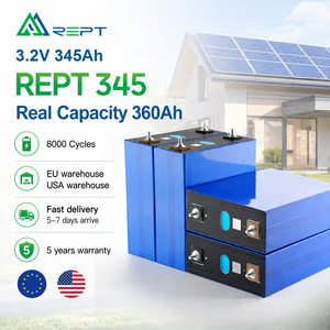 Sel Baterai Lifepo4 REPT 345Ah 8000 Siklus 3.2V, Baterai Ion Lithium Prismatis 345Ah yang Luar Biasa untuk Penyimpanan Energi Rumah - Product Image 1
