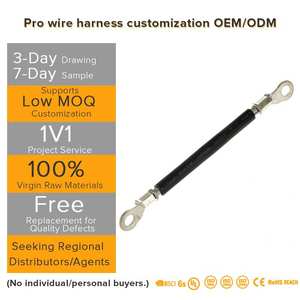 Cavo personalizzato OEM RV 1.25/<span class=keywords><strong>2</strong></span>.54/3.<span class=keywords><strong>2</strong></span>/6.<span class=keywords><strong>2</strong></span> connettore di collegamento filo O anello cablaggio assemblaggio terminale - Product Image 2