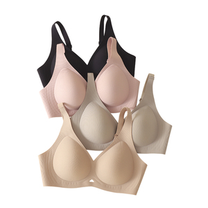 Sujetador SHANGBINI Talla Grande Sin Costuras Copa Completa Push-Up Delgado con Tirantes Ajustables Cómodo para Mujer - Product Image 4