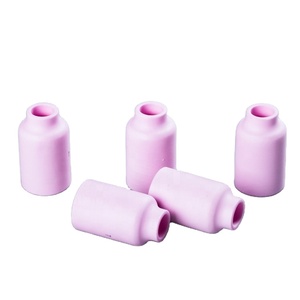 Huarui Chất Lượng Cao Kích Thước 8 Alumina Ống Kính Khí Vòi Phun 54N14 Argon Gốm Vòi Phun Cho <span class=keywords><strong>TIG</strong></span> Hàn - Product Image 1