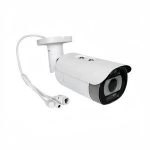 Caméra de sécurité IP POE réseau 4K 8MP, intérieure/extérieure, type balle, vision nocturne IR, <span class=keywords><strong>objectif</strong></span> 4 mm, IP66, résistante aux intempéries, détection humaine - Product Image 1