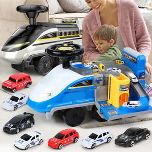 Multifunctioneel <span class=keywords><strong>2</strong></span> In 1 Rit Op Auto En Racebaan Speelgoed Glijdende Rit Op Auto Voor Kinderen - Product Image 3
