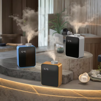 Diffuseur d'arômes intelligent avec affichage de l'heure pour hôtel, machine à parfum d'ambiance automatique avec minuterie Wi-Fi pour la maison