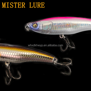 MISTER LURE H057 110mm 50g 3D olhos artificiais plástico duro isca submersa água pesca lápis isca - Product Image 4