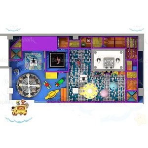 Parque de Atracciones personalizado para niños, equipo de juegos infantil para interior - Product Image 5