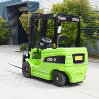 Chariot élévateur électrique compact Baiyijie CPD-15, 4 roues, capacité 1500 kg, batterie lithium-ion (personnalisable), transpalette d'entrepôt