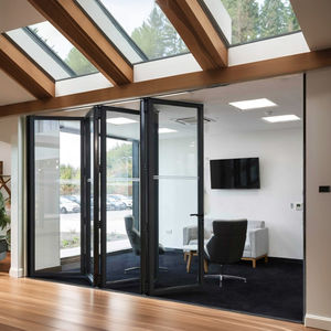 Nueva <span class=keywords><strong>puerta</strong></span> Bi-fold ducha huracán impacto Bi-Foiding abajo enmarcado <span class=keywords><strong>de</strong></span> doble vidrio <span class=keywords><strong>de</strong></span> <span class=keywords><strong>aluminio</strong></span> Anti-robo <span class=keywords><strong>puerta</strong></span> <span class=keywords><strong>puerta</strong></span> plegable <span class=keywords><strong>de</strong></span> <span class=keywords><strong>aluminio</strong></span> - Product Image 1