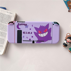Poke Pikachu Gengar Cartoon <span class=keywords><strong>Anime</strong></span> Cute Switch Case para <span class=keywords><strong>Nintendo</strong></span> Switch NS Oled Anti Fall Funda protectora Game Console Cover - Product Image 2