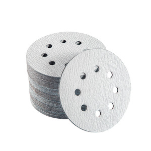 High Quality <strong>and</strong> Cheap 125mm <strong>Hook</strong> <strong>and</strong> <strong>Loop</strong> Sanding Disc 120 Grit Metal Polishing Disc Support OEM/ODM - Product Image 6
