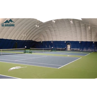 Grande salle de sport gonflable de structure de dôme d'air de terrain de football pour le terrain de football