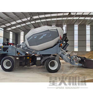 自装载混凝土搅拌车机器水泥搅拌车SF3000立方米容量，搅拌机自装载 - Product Image 5