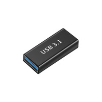 Adaptador USB3.0 10Gbps Gen2, Conector USB-A Macho a Tipo C Macho, Conversor de Transferencia de Datos OTG