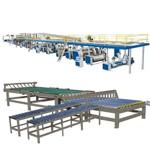 Soome corrugated carton box making machine production line suppliers with low price