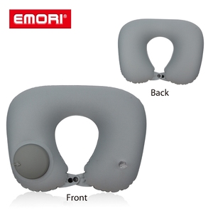 Venta al por mayor el uso de tiempo de cómodo golpe cojín reposacabezas almohada avión - Product Image 1