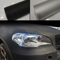 Vinilo Decorativo para Autos, PVC Negro Brillante con Diamantes, Autoadhesivo, Alta Elasticidad, Cambia de Color, para Autos y Motocicletas