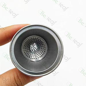 Nhà Máy Bán Buôn Bạc Nhôm Có Thể Sạc Lại Shisha Thiết Lập Độc Đáo Gương Kỹ Thuật Với Nhôm Pod Và Hộp Thủy Tinh Đóng Gói - Product Image 4