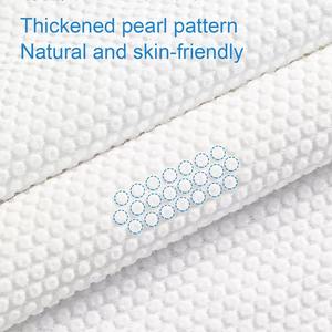 Toallas desechables SJC Toalla de pulpa de madera PP Spunlace blanca de alta calidad para viajes Suministros para mascotas Modelo Sjc80160 - Product Image 3