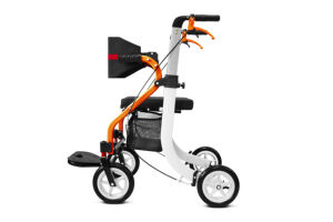 Déambulateur médical de luxe en gros, déambulateur à roulettes pour personnes âgées, équipement pour personnes âgées, deux en un, déambulateur pliable - Product Image 2