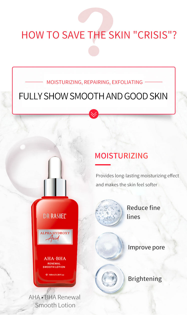 DR RASHEL AHA BHA Miracle Renewal Skin Care Set OEM Facial Care Kit