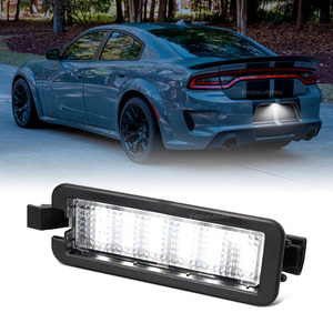 1 Pieza Lámpara LED de Matrícula Trasera para Coche para Dodge Charger Challenger RAM 1500 Chrysler 300 Pacifica Voyager <span class=keywords><strong>Jeep</strong></span> Compass Luces Traseras - Product Image 1