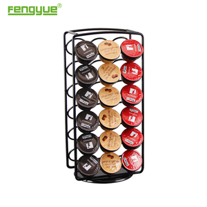 Fengyue <span class=keywords><strong>dolce</strong></span> <span class=keywords><strong>gusto</strong></span> <span class=keywords><strong>lavazza</strong></span> cuisine organisateur 360 rotatif support de Capsule de café - Product Image 1