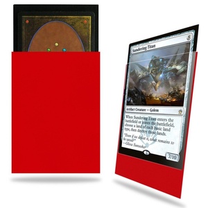 Étui de protection en plastique mat imperméable pour cartes à collectionner Pokémon, vente en gros directe usine - Product Image 1
