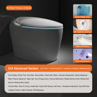 WC intelligent haut de gamme, cuvette de toilette intelligente, WC à poser au sol, céramique, automatique, forme d'œuf, bidet, toilettes intelligentes pour salle de bain
