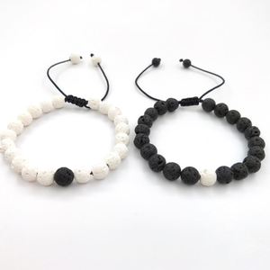 Bracelet en pierre naturelle avec perles de verre colorées pour le soulagement du stress – Vente en gros à prix réduit - Product Image 2