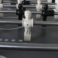 55 "Top Qualité Fussball Ingénieur Bois 8 Tiges Professionnel Kicker Foosball Table 2-4 Joueur