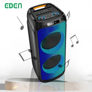 Wholesale Speaker Dual 12 inch Parlantes Wireless Bluetooth Home Speaker Sound Box DJ Karaoke Players Speakers