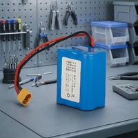 Batterie au lithium ternaire 18650 haute densité énergétique 12V 4400mAh, cathode LiNiMnCoO2, 500 cycles, garantie 12 mois, rechargeable