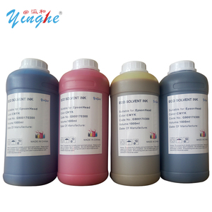 Tinta Eco Solvente CMYK Yinghe para Cabezales de Impresora XP600 DX5 I3200, Tinta Eco Solvente de Alta Calidad en Almacén Global de Yinghe - Product Image 3
