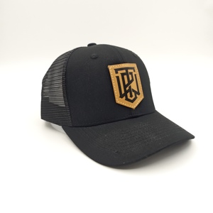 Gorras de Béisbol Trucker Personalizadas de Alta Calidad para Exteriores, de 6 Paneles, con Parche de Cuero de Rizo y Malla, para Ciclismo, Playa, Hip Hop - Product Image 6