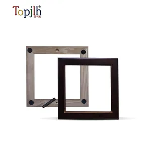 Topjlh 2024批发定制10.8 * 10.8厘米瓷砖相框相框墙面装饰木质相框