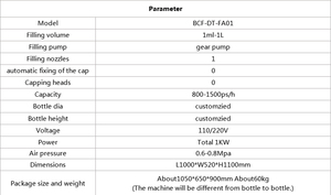 Macchina riempitrice semi automatica/riempitrice quantitativa autofluida/macchina per riempimento di pasta di miele - Product Image 4
