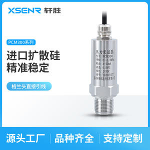 Transmisor de Presión Xuansheng PCM300 0-1.0Mpa M20X1.5 con Cabeza de Conexión y Cable Impermeable - Product Image 5