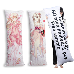 Funda de <span class=keywords><strong>almohada</strong></span> corporal de <span class=keywords><strong>anime</strong></span> japonés funda de <span class=keywords><strong>almohada</strong></span> femenina de cómic Dakimakura, regalo para abrazar Otaku - Product Image 1