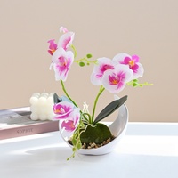 S205 Hoogwaardige decoratieve kunstmatige orchideeën met pot - Kerst & Halloween NIEUWE AANKOMSTEN