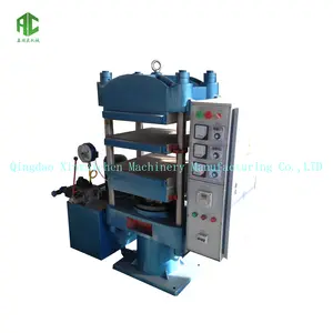 80 Tons Silicone Rubber Vulcanizing Machine Double-layer Electric Heating Rubber Ring Molding Vulcanizing Press