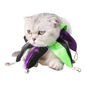 Collier pour chat et chien en satin écologique et durable pour Halloween, motif uni amusant et original pour costume de fête, accessoire pour animaux de compagnie pour déguisement de <span class=keywords><strong>clown</strong></span> - Product Image 4
