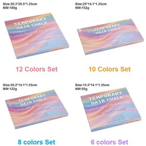 Coloration Capillaire Rapide pour Fêtes et Spectacles – Peinture <span class=keywords><strong>Gouache</strong></span> Hydrosoluble 37 Couleurs – Craie Capillaire Jetable – Poudre Teintante pour Cheveux – Mèches - Product Image 2