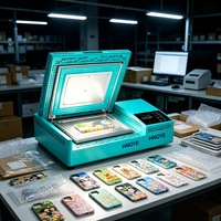Machine d'impression de coques de téléphone par sublimation 3D sous vide, petite imprimante de coques de téléphone personnalisées