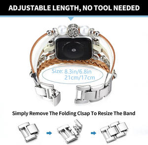 <span class=keywords><strong>Bracelet</strong></span> en métal pour <span class=keywords><strong>Apple</strong></span> <span class=keywords><strong>Watch</strong></span> Series 11/10 46mm 42mm Ultra 2 3 49mm 9 8 7 45mm 41mm, <span class=keywords><strong>bracelet</strong></span> en cuir IWatch 6 5 SE3 44mm 40mm - Product Image 5