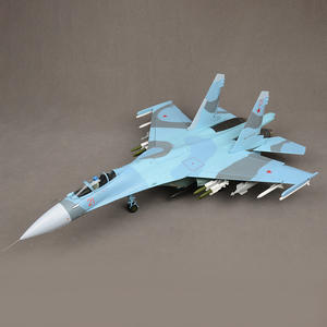 1/32 Échelle <span class=keywords><strong>SU</strong></span>-<span class=keywords><strong>27</strong></span> Heavy-Duty Jouet Fighter Jet Vente Chaude Simulation Modèle D'avion Décoration De La Maison Nouveauté Creative - Product Image 1
