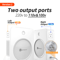 Transformateur de puissance toroïdal Shunhong 2000W en cuivre pur, 60Hz, monophasé, domestique, 220V/110V/100V, 2000VA